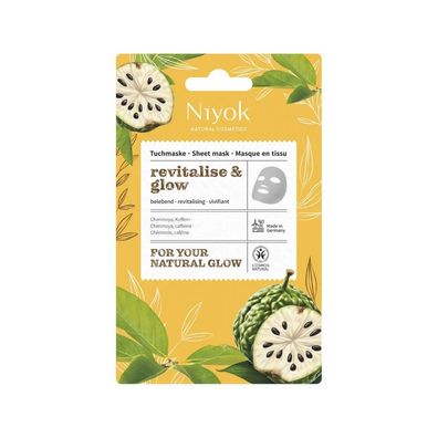 Niyok Tuchmaske revitalise & glow