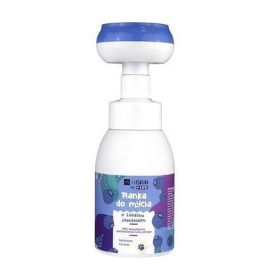 HiSkin Kinder Hand- und Körperwaschschaum Erdbeerduft, 300ml