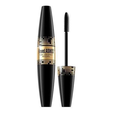 Eveline Cosmetics Revel Lashes Volumen Mascara Tiefes Schwarz, 10ml