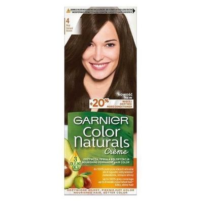 Garnier Color Naturals Haarfarbe 4 Braun, 1 Stück