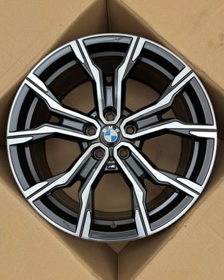 1x Orig BMW X1 F48 X2 F39 19 Zoll Alufelge Doppelspeiche M816 8092163 8,0J ET47 NEU