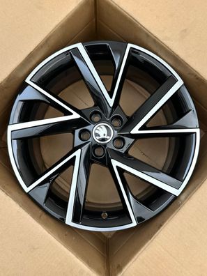 1x Orig Skoda Scala NW1 Kamiq NW4 18 Zoll Alufelge Vega 657601025G 7,0Jx18 ET39 NEU