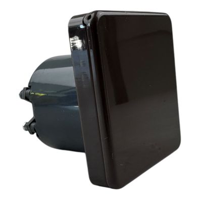C-Line Steckdose, Klappdeckel, Einbaudose braun 230V-AC speziell für Wohnwagen