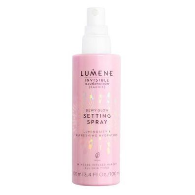 Lumene Invisible Illumination Fixierspray fuer leuchtenden Teint, 100 ml