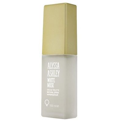 Alyssa Ashley White Musk Eau de Toilette fuer Damen, 100 ml