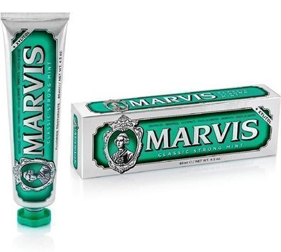 Marvis Zahncreme Klassik Starkminze, 85 ml