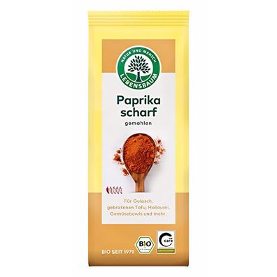 Lebensbaum Paprika Scharf gemahlen - 50 g - 50.0g