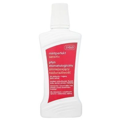 Ziaja Mintperfekt Sensitiv Mundspülung gegen Überempfindlichkeit 500 ml