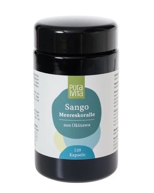 PuraVita Sango Meereskoralle, 120 Kapseln