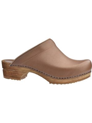 Sanita Damen Clog offen Wood-Lotte Open Cognac