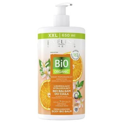 Eveline Bio Körperbalsam mit Orangenextrakt, 650 ml