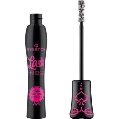 Essence Wimperntusche Volumen & Schwung Schwarz, 12 ml