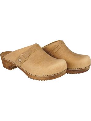 Sanita Clogs Damen Clog offen Wood-Ursana Open Nature