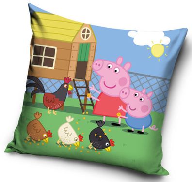 Peppa Pig Kissenbezug Maße ca. 40 x 40 cm