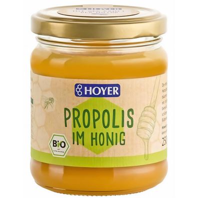 Hoyer Propolis im Honig, 250 g - 250.0g