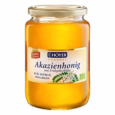 Hoyer Akazienhonig mit Frühjahrsblüte, 1 kg - 1.0kg