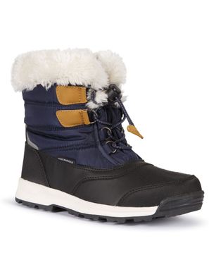 Trespass Kinder Winterschuhe Ratho - Youths W-Proof Snowboot Navy