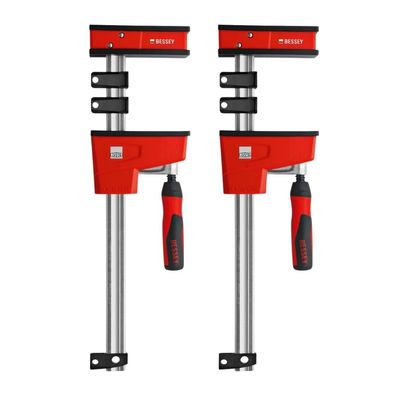 BESSEY 2 x Korpuszwinge REVO KRE30-2K-OH 300 x 95 mm