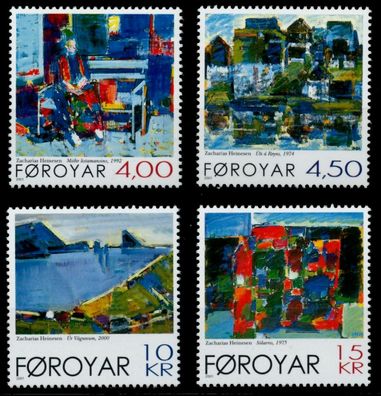 FÄRÖER Nr 404-407 postfrisch X90E2FE