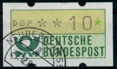 BRD ATM 1981 Nr 1-1-010 gestempelt X96E0A6