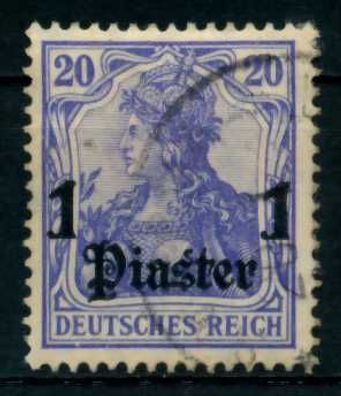 Deutsche Auslandspostämter TÜRKEI Nr 38b gestempelt X6D3C7A
