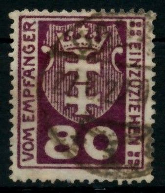 DANZIG Portomarken Nr 6b gestempelt X6E65AE