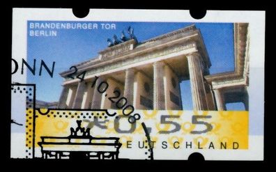 BRD ATM 2008 Nr 6-x-055 gestempelt X75BE52
