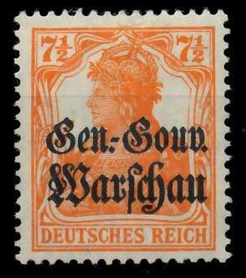 BES 1WK D-POST IN POLEN Nr 9c ungebraucht X776AAE