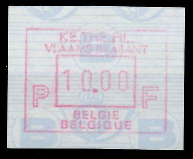 Belgien ATM Nr 23-10.00F postfrisch S017236