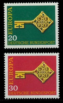 BRD BUND 1968 Nr 559-560 postfrisch S5997F2
