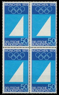 BRD 1969 Nr 590 postfrisch Viererblock X7F32A6