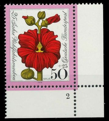 BRD 1974 Nr 820 postfrisch Formnummer 2 X7FFEB6