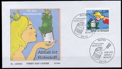BRD BELEGE Nr 2932 BRIEF FDC X86F79A