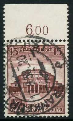 Deutsches REICH 1938 Nr 668 zentrisch gestempelt ORA X87C306