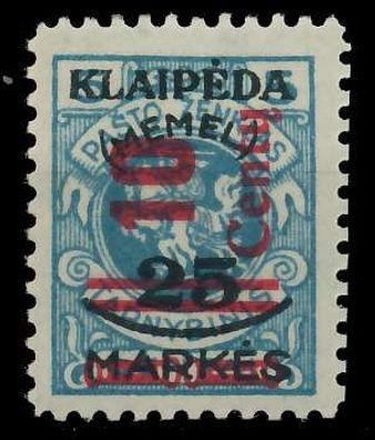 MEMEL 1923 Nr 230III ungebraucht X881F6A