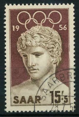 Saarland 1956 Nr 371 gestempelt X885EB6