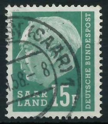 SAAR OPD 1957 Nr 415 gestempelt X885F32