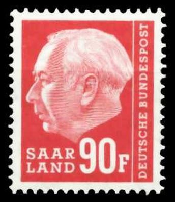 SAAR OPD 1957 Nr 425 postfrisch S827AA6