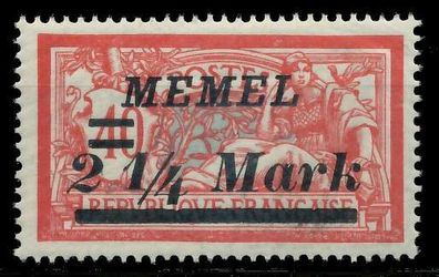 MEMEL 1922 Nr 89 postfrisch X887AFA