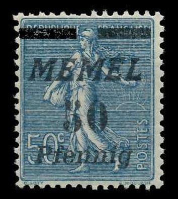 MEMEL 1922 Nr 61b postfrisch X887B8A