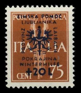 BES. 2WK Laibach Nr 41 postfrisch gepr. X88A282
