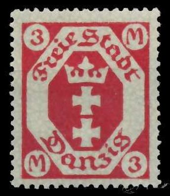 DANZIG 1922 Nr 104b ungebraucht gepr. X88D256