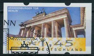 BRD ATM 2008 Nr 6-x-145 gestempelt X88D366