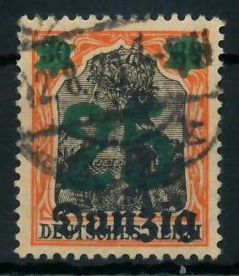 DANZIG 1920 Nr 18 gestempelt X88D49E