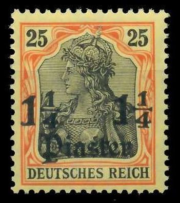 Deutsche Auslandspostämter TÜRKEI Nr 39 postfrisch X09AE42