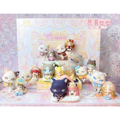 Original Character Sammelfiguren Cat Nizizi-Kitten with you 8 cm Sortiment (6)