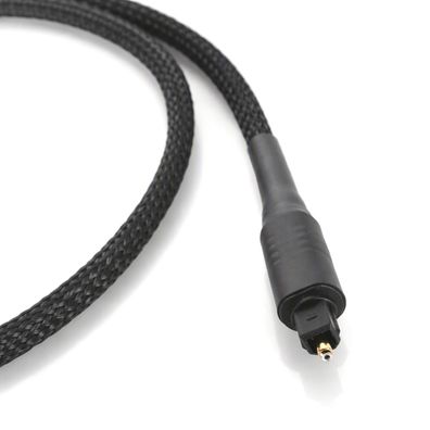 audioIN tOS HighEnd Toslinkkabel - optisch Audio HiFi Black
