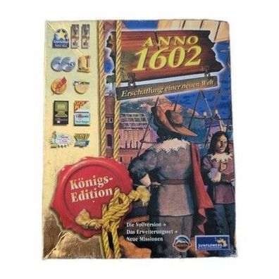 Anno 1602 Königs Edition Big Box PC komplett 1999 Retro Spiel