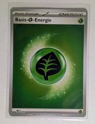 Basis-Pflanzen-Energie | MEE 001 | Reverse Holo Pokemon | Erhabene Helden | NM
