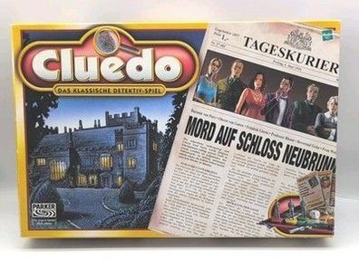 Cluedo Parker Das klassische Detektivspiel Brettspiel vollständig